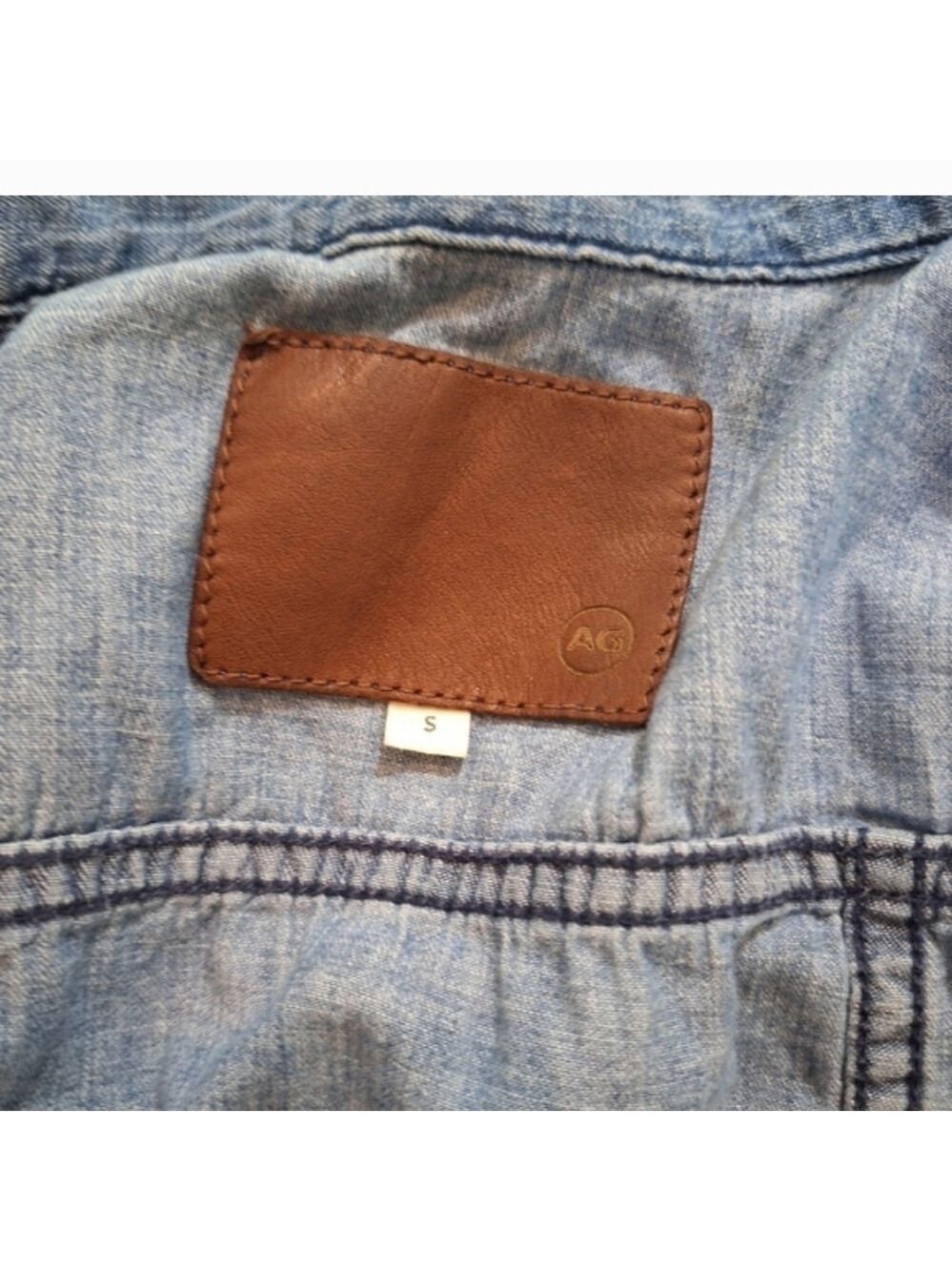 Adriano Goldschmied Denim Sleeveless Vest Small - Picture 5 of 5